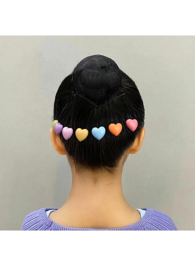 DORMITORRY Cute Cartoon Children's Hair Accessories hair comb, Flexible Circle Comb, Non Slip Tooth Hairband, Hair Band, Zig Zag Flexible Plastic Circle Cartton Comb, Zigzag comb, 5 pcs - Multi Design. - Image 5