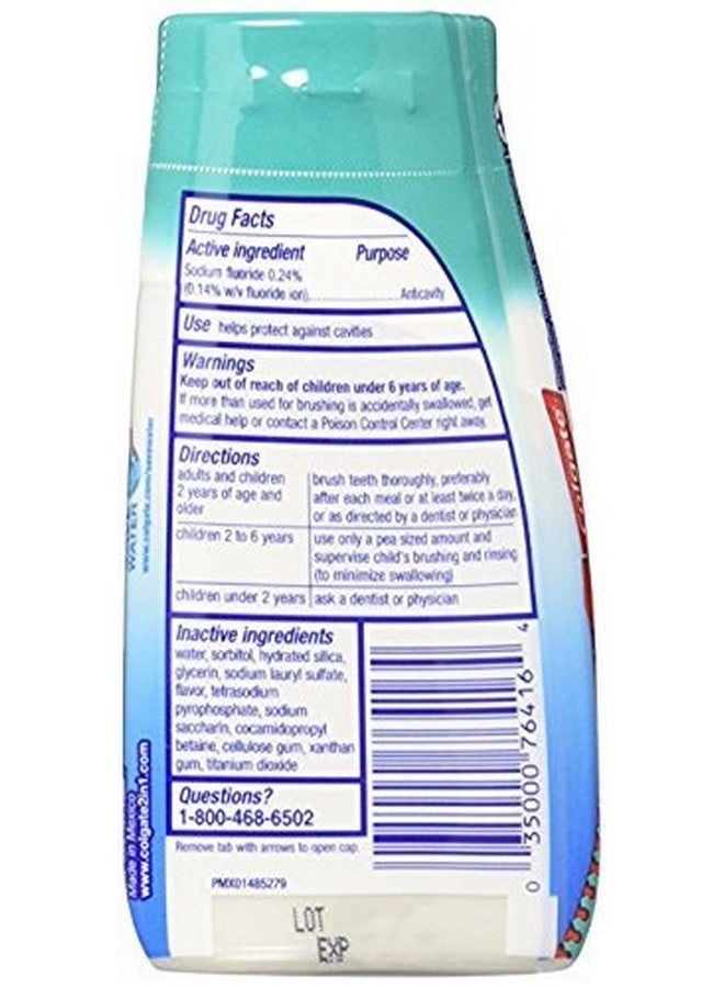 Colgate معجون أسنان وغسول فم 2 في 1 من أولغيت تبييض 4.6 أنابيب انفجار جليدي 27.6 أونصة عبوة من 6 - Image 4