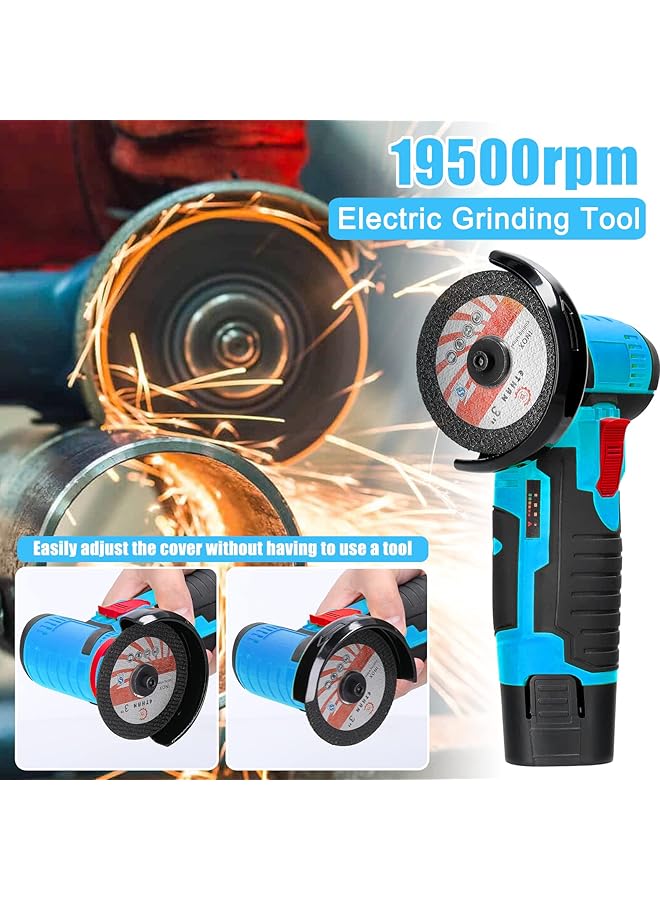 إيروريكس أداة طحن كهربائية متعددة الوظائف بسرعة 19500 دورة في الدقيقة، قاطعة يدوية صغيرة لقطع وتلميع بلاط السيراميك والخشب والحجر والصلب - Image 2