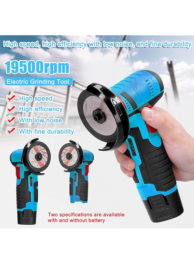 إيروريكس أداة طحن كهربائية متعددة الوظائف بسرعة 19500 دورة في الدقيقة، قاطعة يدوية صغيرة لقطع وتلميع بلاط السيراميك والخشب والحجر والصلب - Image 5