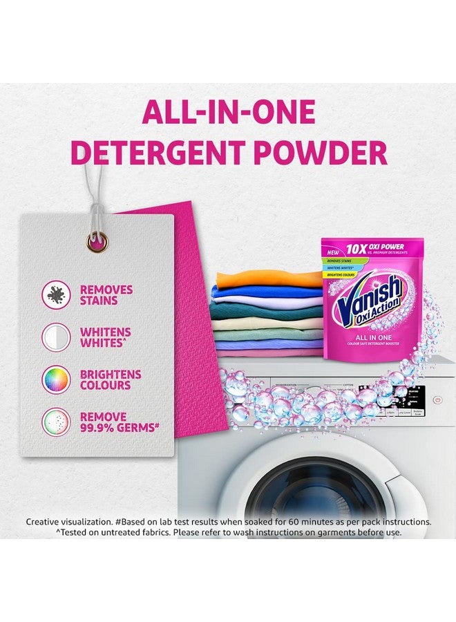 Vanish 400 جرام، مسحوق منظف شامل معزز | مزيل للبقع للملابس | يبيض الأبيض ويضيء الألوان | مناسب مع جميع مساحيق ومنظفات الغسيل السائلة - Image 3