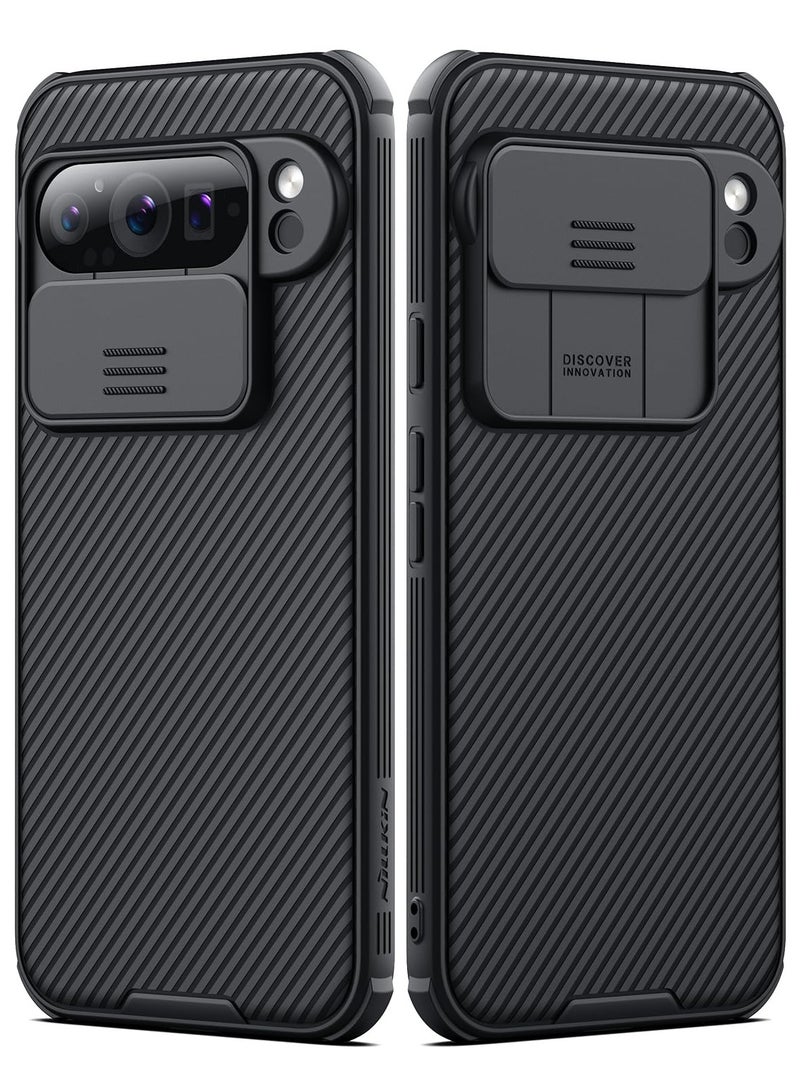 Nillkin For Google Pixel 9 Pro Case, Camera Lens Protection Slide Cover, TPU+PC Shockproof Bumper Back Cover, Anti-Fingerprint Mobile Phone Case, Slim Fit Protective Casing - Image 1