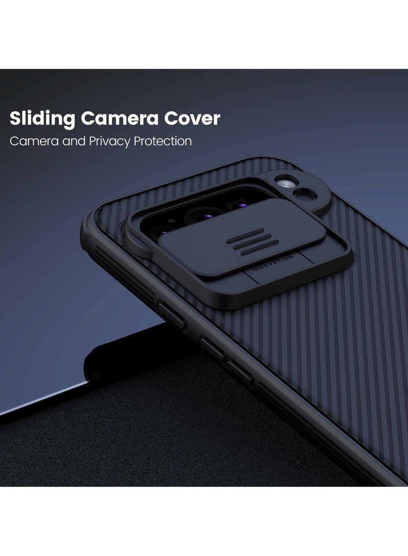 Nillkin For Google Pixel 9 Pro Case, Camera Lens Protection Slide Cover, TPU+PC Shockproof Bumper Back Cover, Anti-Fingerprint Mobile Phone Case, Slim Fit Protective Casing - Image 3