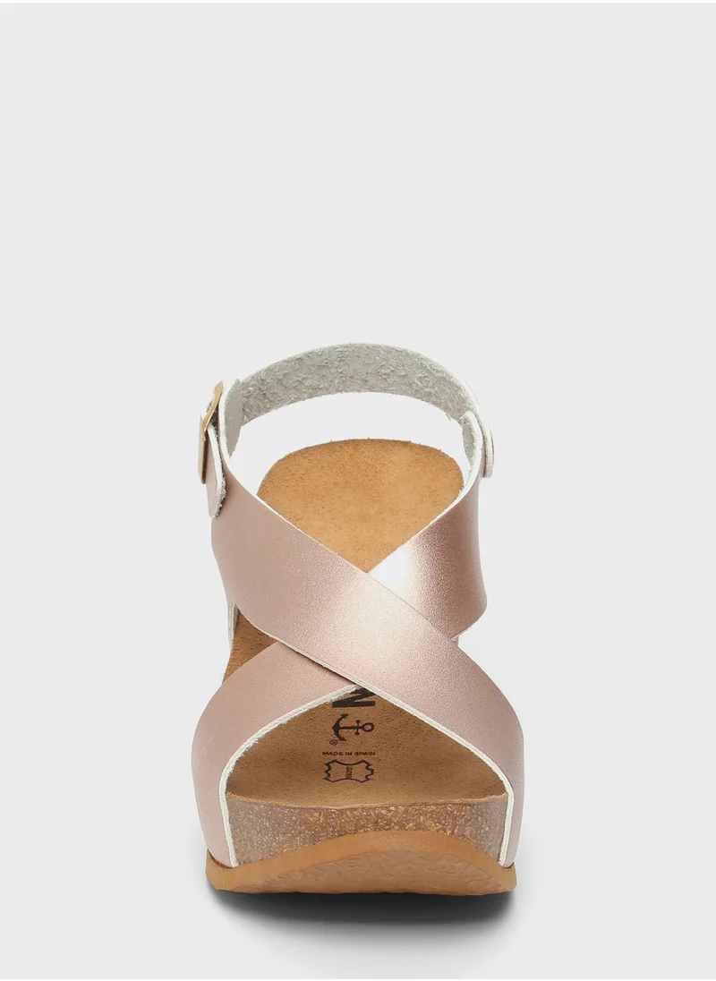 بيتون Rea Multi Strap Wedge Sandals