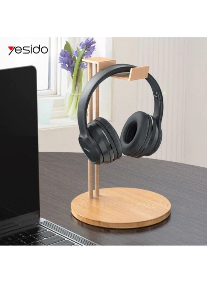 Yesido EP03 Bluetooth Wireless Foldable Headphones with HD Hi-Fi Stereo Sound, BT 5.3 Connectivity, Noise Isolation, Built-in Microphone & Micro USB Charging – Lightweight, Over-Ear, Foldable Design for Travel, Work & Gaming – Black - Image 4