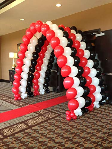 Vail Creations Made in India 12 inch HD Metallic Finish Balloons for Birthday/Anniversary Party Decoration (Red, Pack of 100) - Image 3