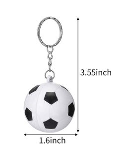 SUNSAR 12 Pieces Mini  Soccer Keychains , for  Party Favors  School Carnival Reward, Party Bag Gift Fillers.  - Image 2