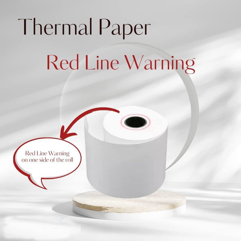 5.8cm Thermal Printing Paper for Instant & Visa Multi-Use Machine High Quality Thermal Printer Paper (Thermal Printing Roll) THERMAL PAPER (50, 14m) - Image 2