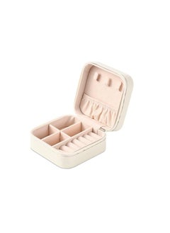 Generic Small Portable Travel Jewelry Box - White  - Image 1