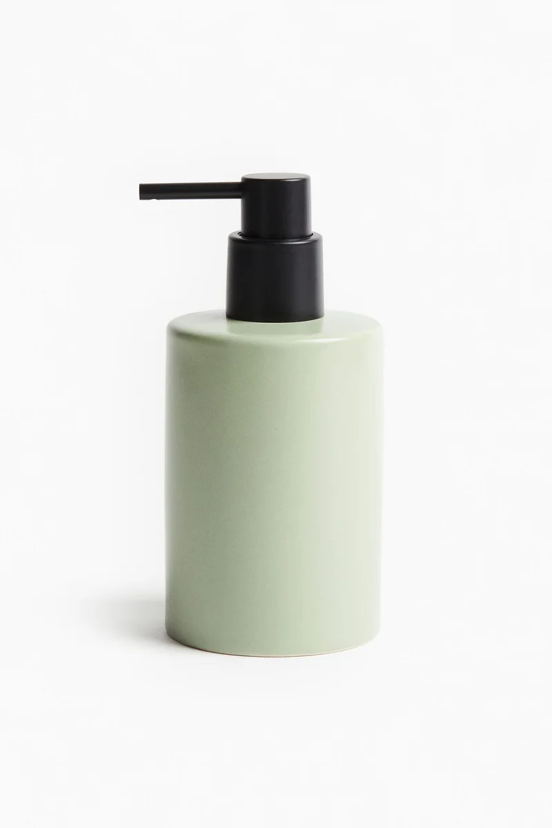 H&M Stoneware soap dispenser