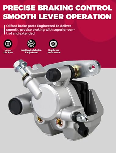 OLIFANT Front Brake Calipers for Honda 400EX 300EX 250X 250EX TRX250EX TRX250X TRX300EX TRX300X TRX400EX TRX400X Sportrax Fourtrax - Image 3