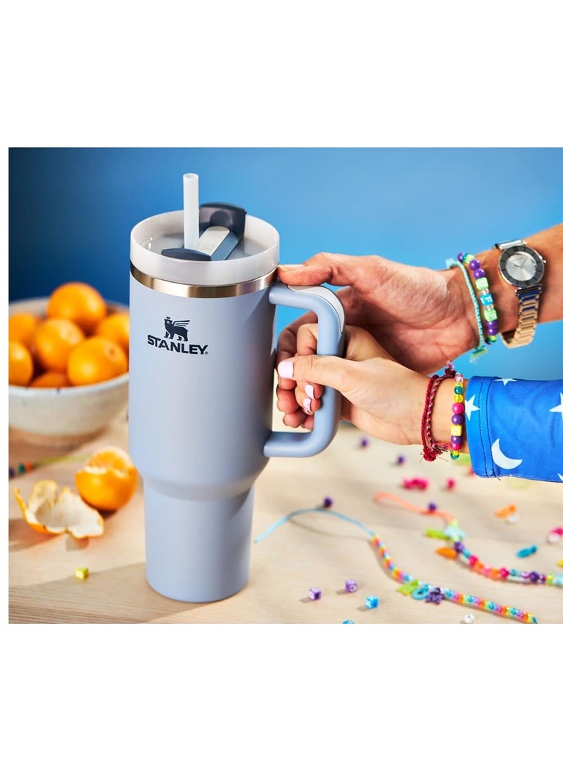 Stanley - 30oz Stanley Quencher Stainless Steel Vacuum Insulated Tumbler with Lid and Straw for Water, Iced Tea or Coffee, Smoothie and More. - Image 1