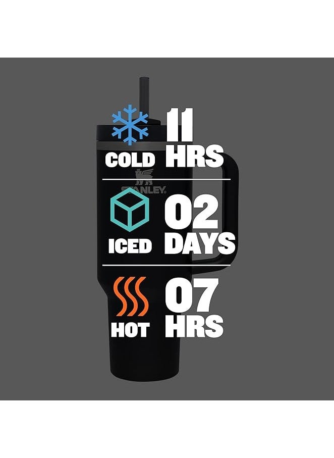 Stanley - 30oz Stanley Quencher Stainless Steel Vacuum Insulated Tumbler with Lid and Straw for Water, Iced Tea or Coffee, Smoothie and More. - Image 1