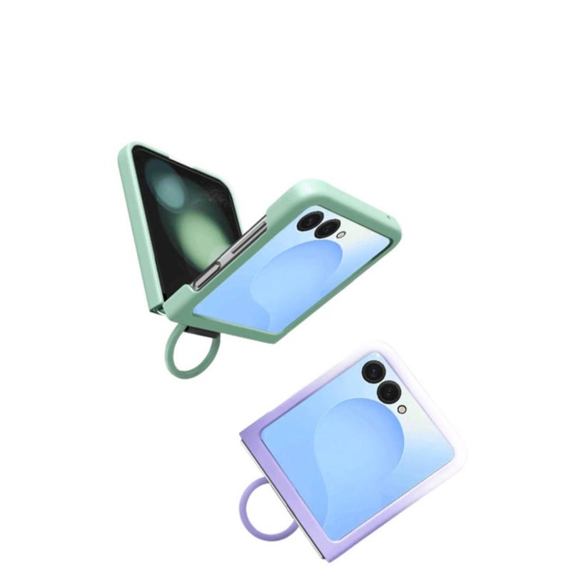 Protective Case | Film Drop Protection | White | Shockproof Cover for Samsung Galaxy Z Flip 7 - Image 2