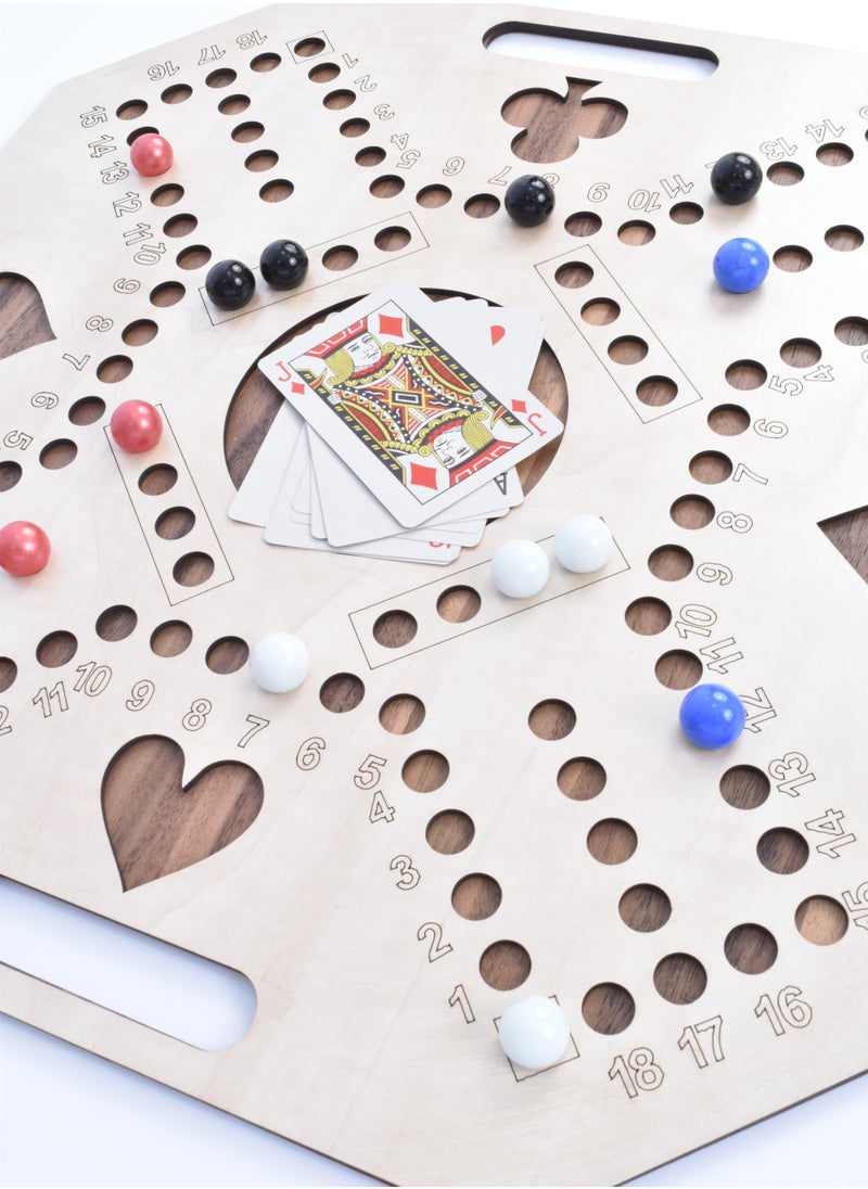 FUN MOMENT Jackaroo Strategic Planning Board Game is Slim , Lightweight and Numbered  - Image 3