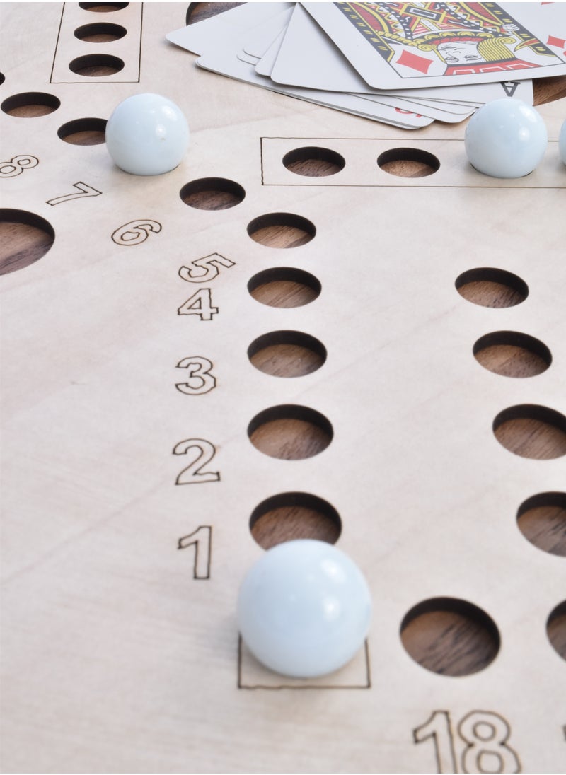 FUN MOMENT Jackaroo Strategic Planning Board Game is Slim , Lightweight and Numbered  - Image 4