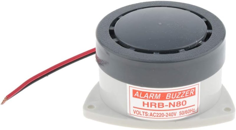 klarako 2klarakoWire Leads Sound Electronic Buzzer Alarm Security Horn 12V klarakoAC 220V klarakoHRBklarakoN80klarako220V, as described - Image 2