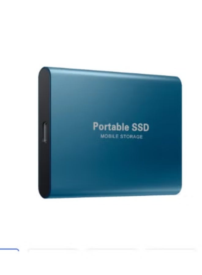 M.A&F's Portable External Hard Drive 2TB , Mini SSD Hard Drives,Solid State External Drives,Computer Backup Drive,USB 3.1 to Type-C Support Data Storage Transfer for Windows XP PC Laptop and Mac (BLUE) - Image 2