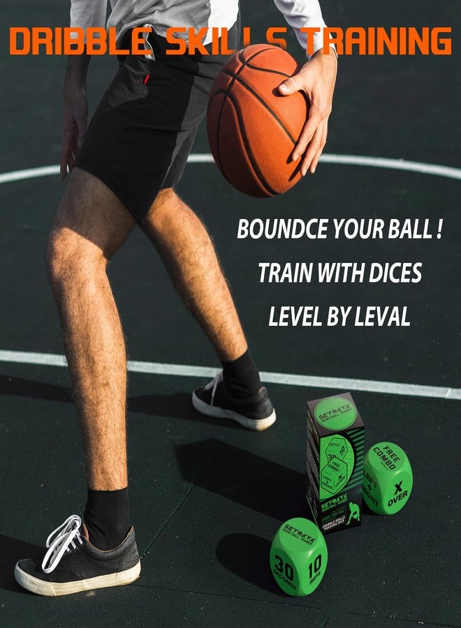 SETOXYX Basketball Dribble Skills Dice Set - Training Equipment - Basketball Gift for Boys.Dribble Skills Training for Beginner and Party Favors - Image 5