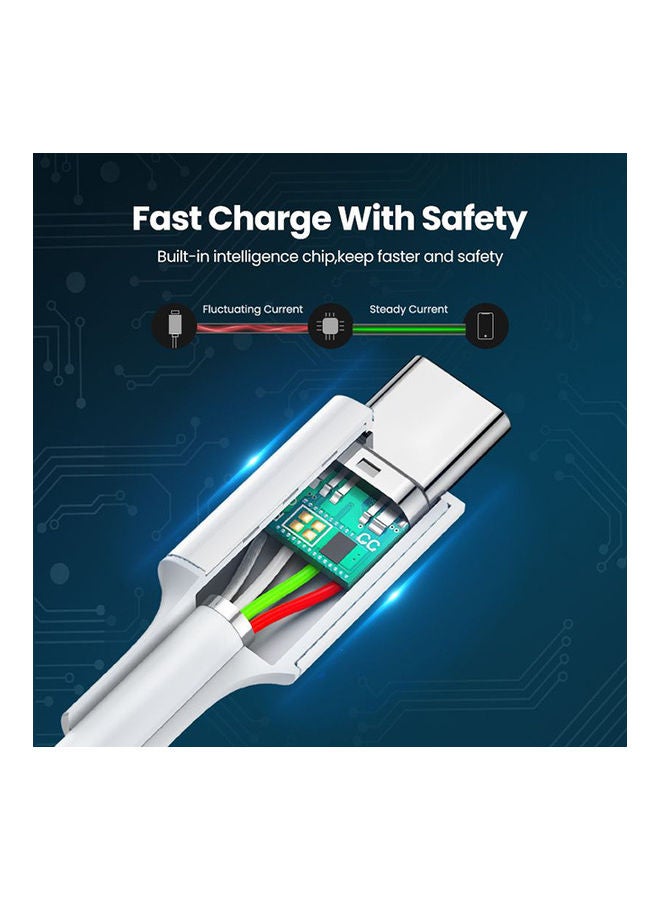 Ugreen Type-C To Type-C ABS Cable 1M - - Image 3