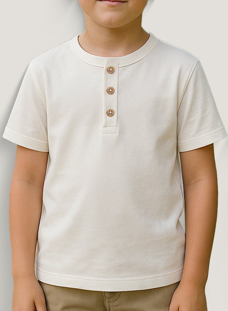 Y&CO Regular Henley - Image 3