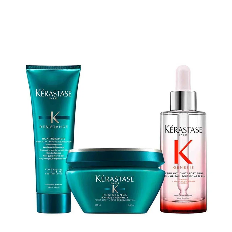 Resistance and Genesis Set for hair prone to falling