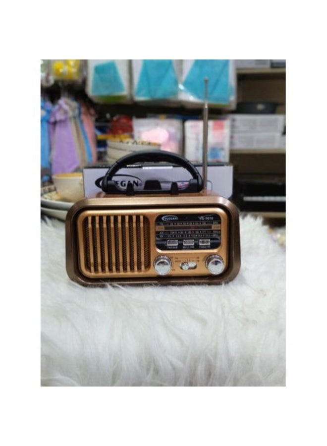 Yogan 7070 radio supports Bluetooth, memory card, and digital flash - Image 2