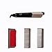 Dladhict Flat Iron Comb Attachment Removable Hair Straightener for Black Hair Professional or Home Use Compact Straightening Styling Tool Brown - Image 2