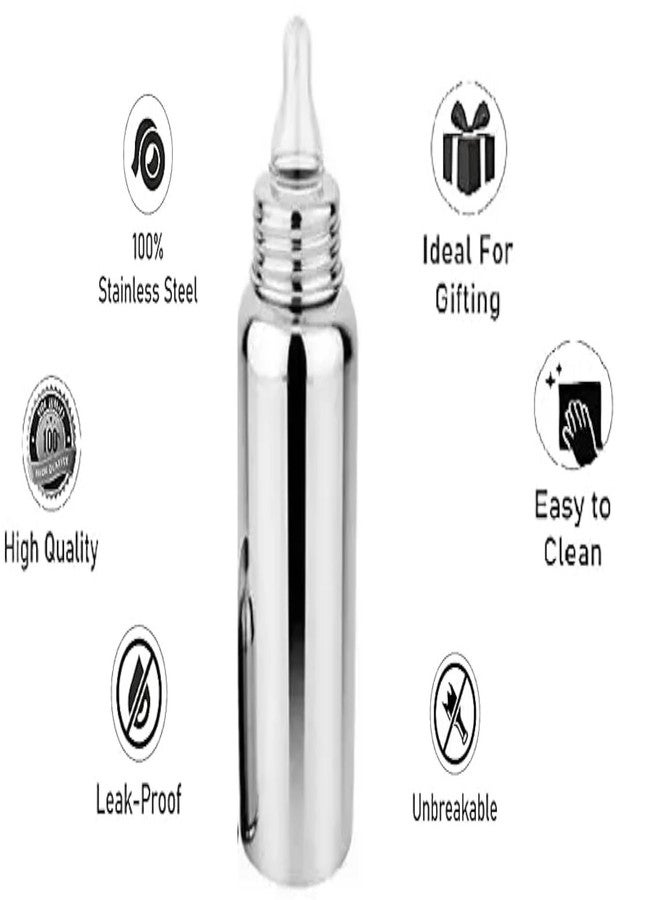 ZOOV Stainless Steel Baby Feeding Milk Bottle, Milk Feeding, Water Feeding | 240Ml (Milk Bottle) - Image 3
