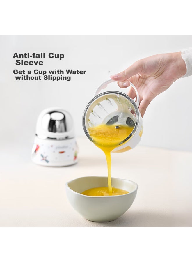 Plodon Pulidun Baby Food Processor, Infant Food Grinder, Multifunctional Small Food Mixer, Baby Food Blender, Dual Cups For Raw And Cooked Food - Image 5
