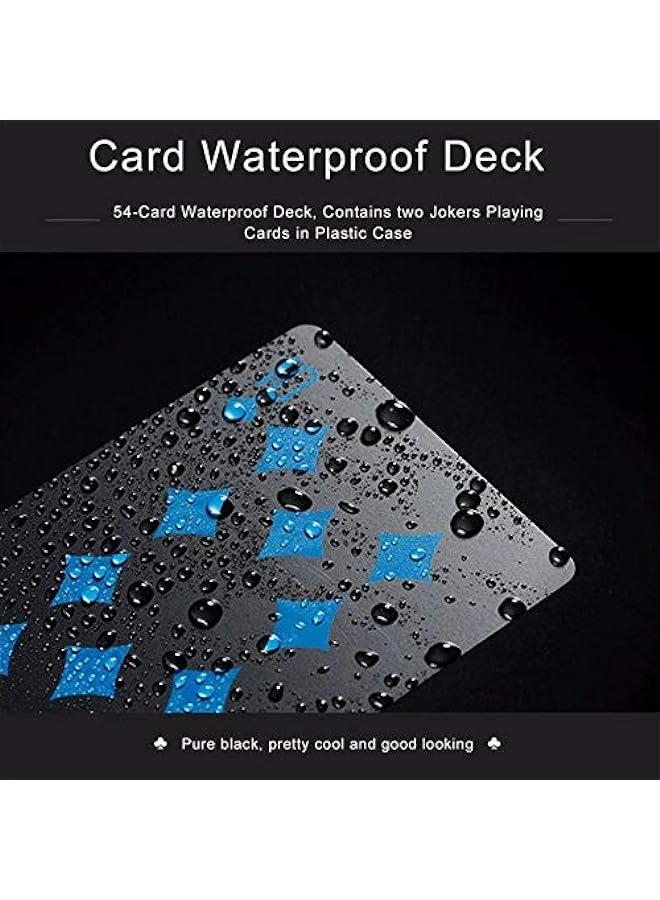 2 Deck of Waterproof  Cards and Playing Cards with Flexible Plastic PVC and Classic Trick Cards - Image 2