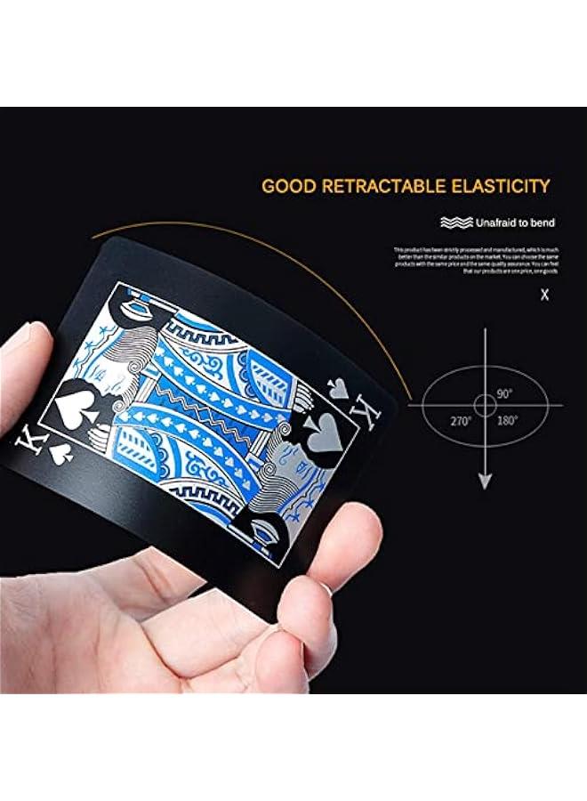 2 Deck of Waterproof  Cards and Playing Cards with Flexible Plastic PVC and Classic Trick Cards - Image 3