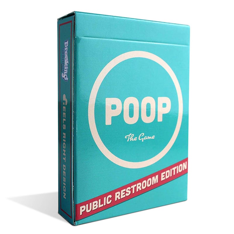 Breaking Games Poop The Game Hilarious and FamilyFriendly Card Game for Kids Ages 6 and Up Perfect for Game Night and Parties 25 Players Public Restroom Edition - Image 3