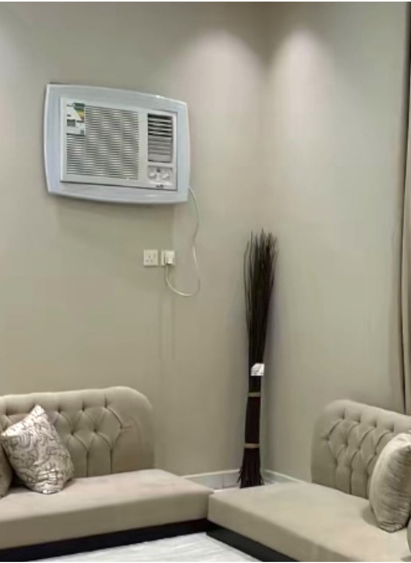 ماركة غير محددة - برواز مكيف شباك بلاستيك جاهز عالي الجودة براويز مكيفات شباك لاحاجة الى مسامير التثبيت اطار و ديكور المكيف الشباك مانعة للغبار والحشرات يحافظ على هواء التكييف كاملا بالغرفة سهولة الفك التركيب التنظيف - Image 1