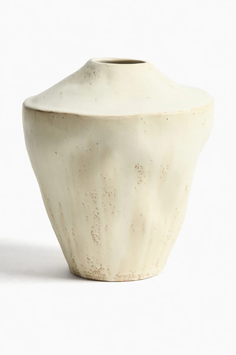 H&M Large hand-glazed stoneware vase