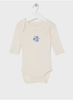 NAME IT Kids 3 Pack Jet Stream Flower Printed Bodysuit  - Image 4