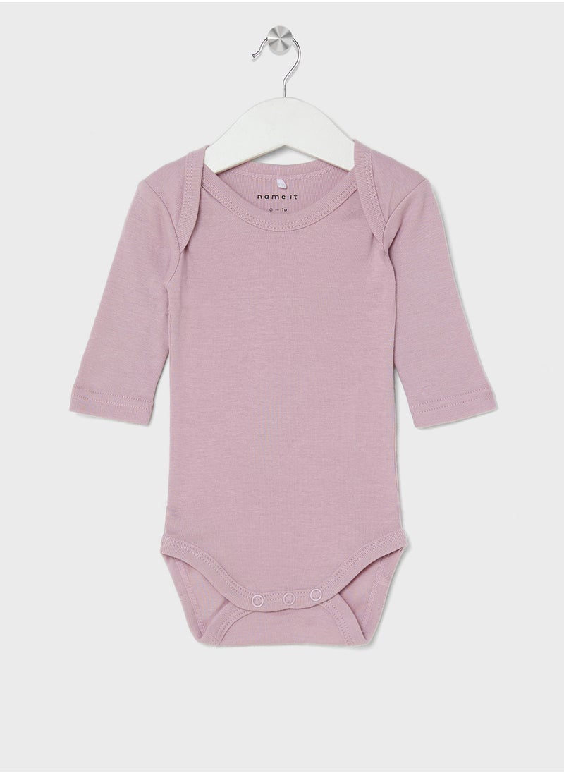 NAME IT Kids 3 Pack Jet Stream Flower Printed Bodysuit  - Image 3