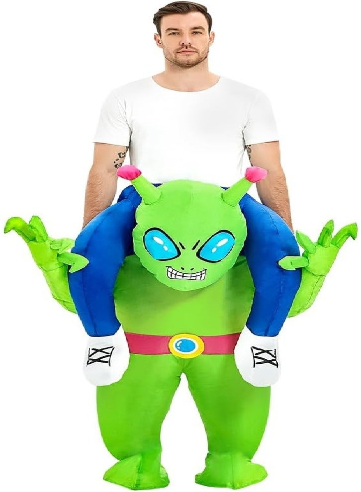 Upgraded fun inflatable alien costume, adult riding costume, party role play costume funny, suitable for men and women - Image 3