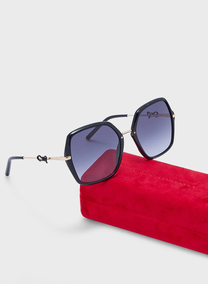 CAROLINA HERRERA Her 0217/S Oversized Sunglasses