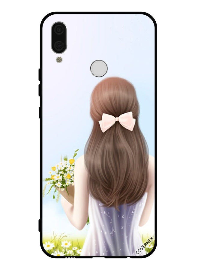 Covernex غطاء حماية لهاتف هواوي نوفا 3 فتاة لطيفة تحمل زهور - Image 1