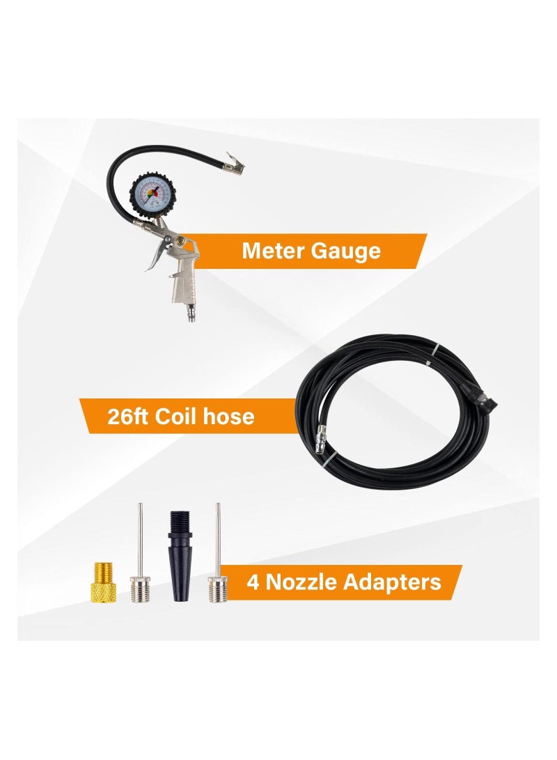 Golden Camel 4 Cylinder Car Air Compressor Ultra Extreme 4x4 Tire Super Air Flow Portable 150 PSI  - Image 3