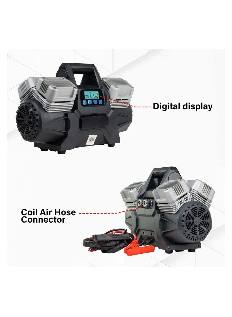 Golden Camel 4 Cylinder Car Air Compressor Ultra Extreme 4x4 Tire Super Air Flow Portable 150 PSI  - Image 5