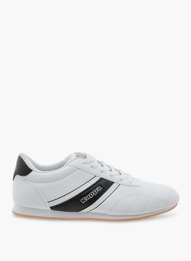 Kappa Women's Logo Detail Lace-Up Sports Shoes