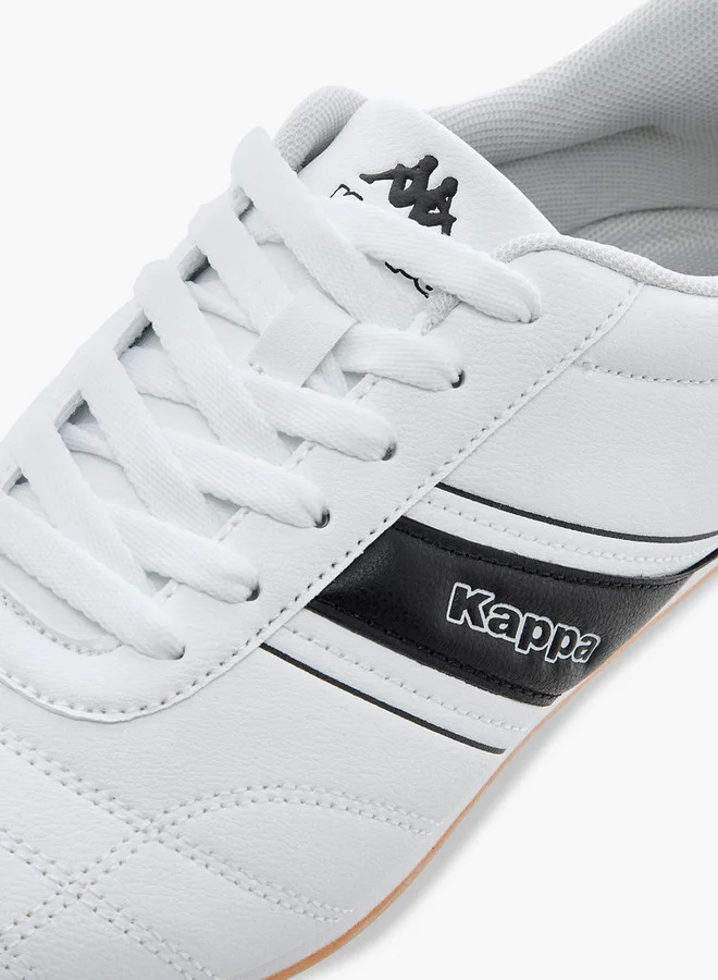 Kappa Women's Logo Detail Lace-Up Sports Shoes