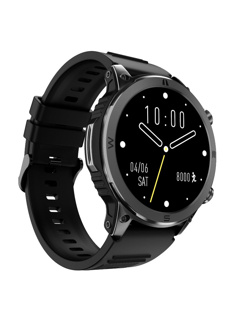 Noise Endeavour Rugged Design 1.46" Amoled Display Smart Watch, Bt Calling, Sos Feature, Rapid Health & 100+ Sports Modes Jet Black - Image 5