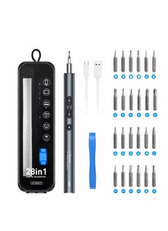 Excefore Electric Screwdriver,  28 in 1 Cordless Mini Power Screwdriver Set with 24 Bits, Rechargeable Repair Tools Kit  - Image 1