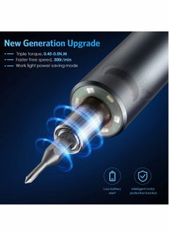 Excefore Electric Screwdriver,  28 in 1 Cordless Mini Power Screwdriver Set with 24 Bits, Rechargeable Repair Tools Kit  - Image 2