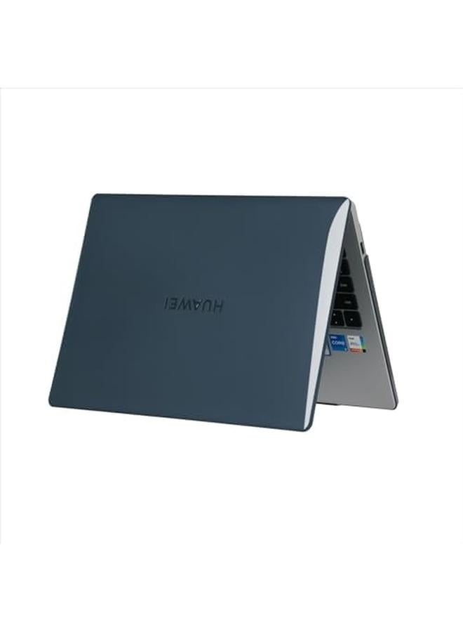 erorex Laptop Case Compatible With Huawei Matebook 14 14" 2024 Crystal And Matte Pc Cover Laptop Protective Hard Shell Matte Black - Image 4