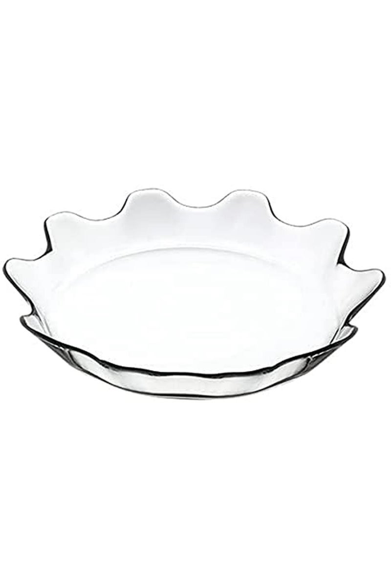 باشاباشي طبق تقديم زجاجي – مقاس 32 سم – قطعة واحدة
