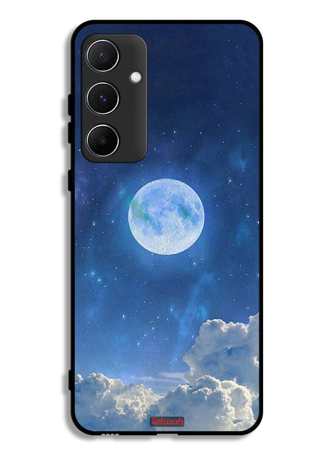 Tolwak Samsung Galaxy A55 5G Protective Case Cover Moon Clouds  - Image 1